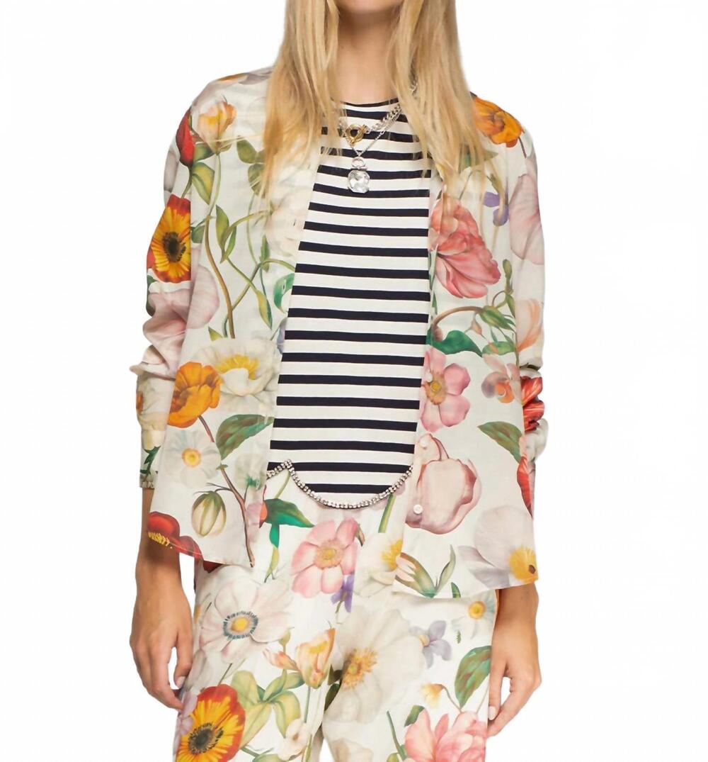NEW VILAGALLO flores gaby top in multi